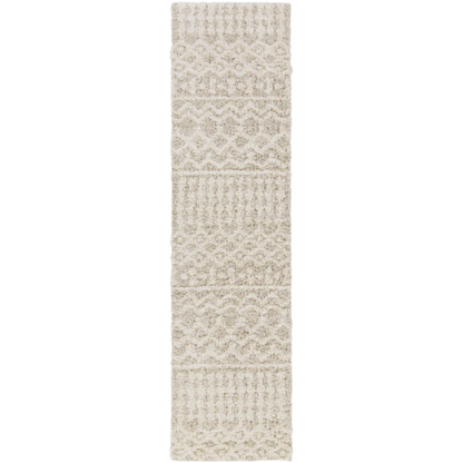 Soft Cozy Woven Shag Bohemian Tribal Area Rug