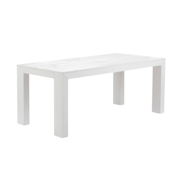 Rectangular Modern Dining Table – 72” Solid Pine Wood Dining Table for 6, Stylish & Versatile for Dining, Office, or Game Room, Durable & Easy to Assemble