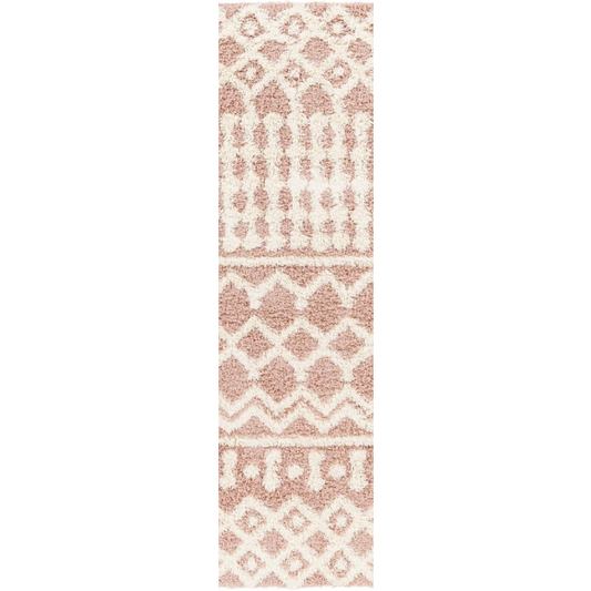 Soft Cozy Woven Shag Bohemian Tribal Area Rug