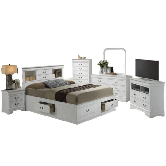 Wooden Bookcase Storage Twin Bed – Space-Saving Design with Stylish Shelving