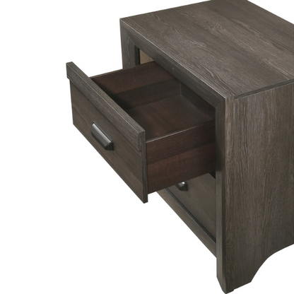 Panel Bedroom Set Special 5-Piece Queen Set – Timeless Elegance with Rich Brown Finish, Decorative Details, and Ample Storage