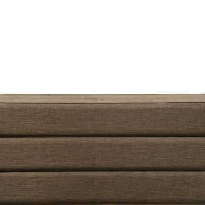 Rustic Light Brown 5-Piece Queen Upholstered Panel Bedroom Set – Warm, Stylish, and Durable