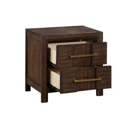Elegant Platform Storage 4-Piece Queen Bedroom Set – Timeless Design with Modern Functionality, Includes Bed, Dresser, Mirror, and Nightstand