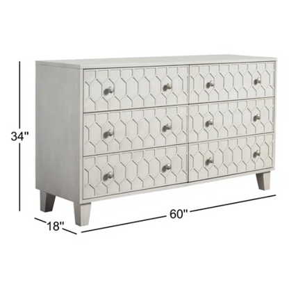 Modern Panel Configurable Bedroom Set with Honeycomb Design Headboard – Stylish and Contemporary with Sleek Lines and Sophisticated Appeal