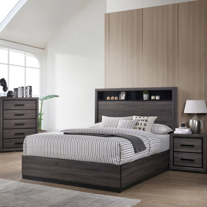 Modern Dark Grey 3-Piece Queen Bedroom Set – Sleek Contemporary Style with Timeless Appeal