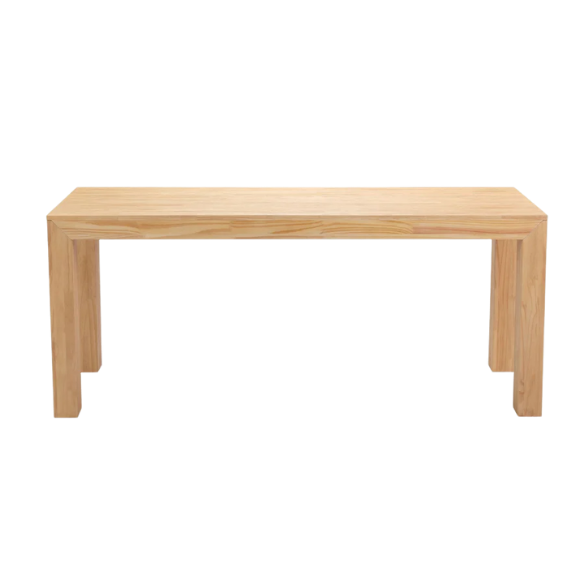 Rectangular Modern Dining Table – 72” Solid Pine Wood Dining Table for 6, Stylish & Versatile for Dining, Office, or Game Room, Durable & Easy to Assemble