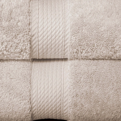 Luxury Greige Egyptian Cotton 3-Piece Towel Set – 800 GSM Plush and Highly Absorbent Bath Towels