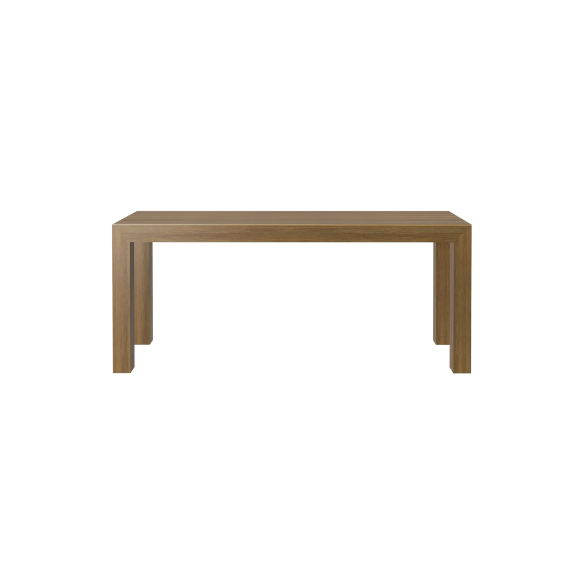 Rectangular Modern Dining Table – 72” Solid Pine Wood Dining Table for 6, Stylish & Versatile for Dining, Office, or Game Room, Durable & Easy to Assemble