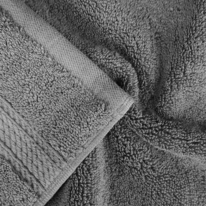 Luxury Grey Egyptian Cotton 3-Piece Towel Set – 800 GSM Plush and Highly Absorbent Bath Towels