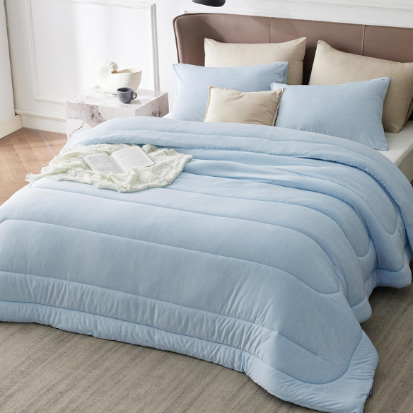 All-Season Comforter Set – Reversible Cooling & Warmth Bed Set for Ultimate Comfort Year-Round
