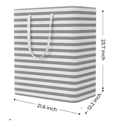 Waterproof Fabric Laundry Basket – Large Capacity Foldable Storage Box for Clothes and Sundries, Simple and Stylish Design