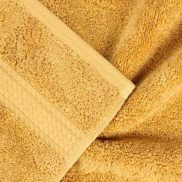 Luxury Gold Egyptian Cotton 3-Piece Towel Set – 800 GSM Plush and Highly Absorbent Bath Towels