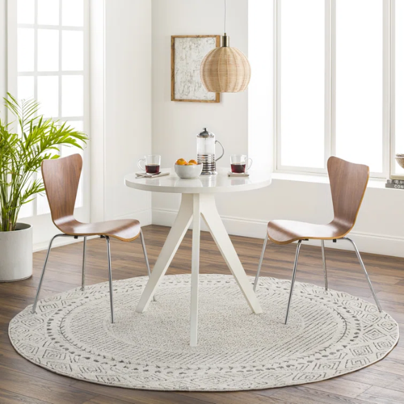 Elegant Light Beige Area Rug – Versatile