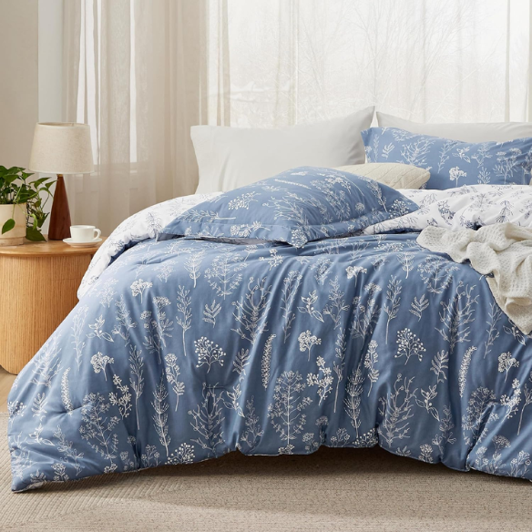 Floral Comforter Set – Stylish and Cozy Bedding with Cute Floral Pattern for a Beautiful Bedroom Makeover