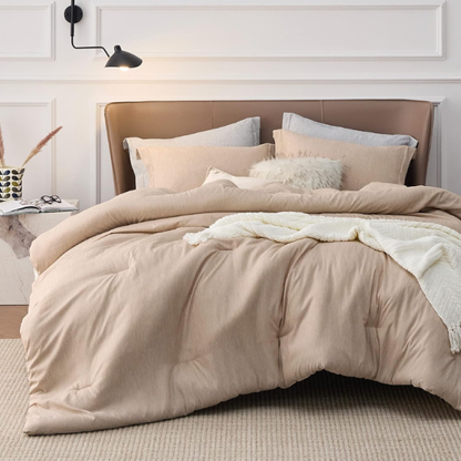 All-Season Comforter Set – Reversible Cooling & Warmth Bed Set for Ultimate Comfort Year-Round