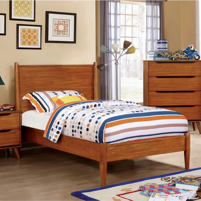 Chic Brown 3-Piece Bedroom Set: Timeless Style for Modern Living