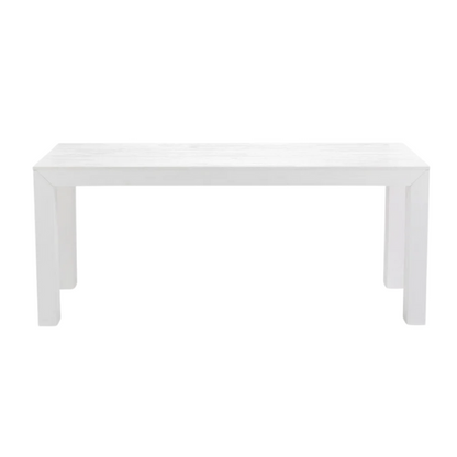Rectangular Modern Dining Table – 72” Solid Pine Wood Dining Table for 6, Stylish & Versatile for Dining, Office, or Game Room, Durable & Easy to Assemble
