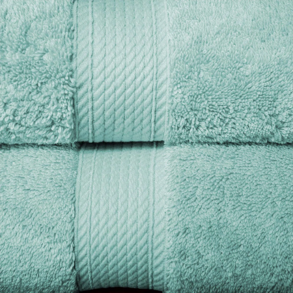 Luxury Seafoam Green Egyptian Cotton 3-Piece Towel Set – 800 GSM Plush and Highly Absorbent Bath Towels