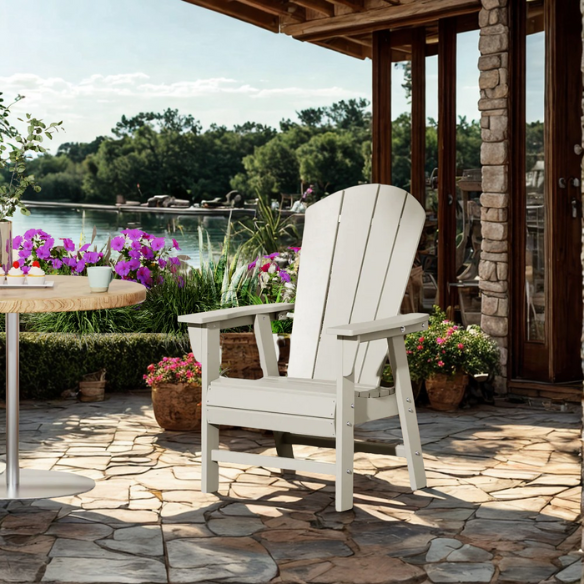 All-Weather Outdoor Patio Dining Chair – Stylish, Comfortable, and Perfect for Any Outdoor Dining Space