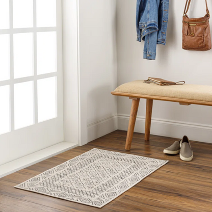 Elegant Light Beige Area Rug – Versatile
