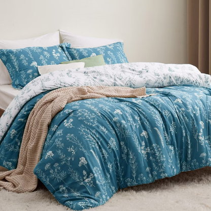 Floral Comforter Set – Stylish and Cozy Bedding with Cute Floral Pattern for a Beautiful Bedroom Makeover