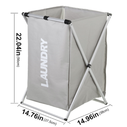 Foldable Laundry Basket – Waterproof Grid Organizer for Dirty Clothes and Toys, Versatile Storage Solution for Household Needs
