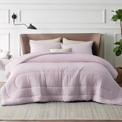 All-Season Comforter Set – Reversible Cooling & Warmth Bed Set for Ultimate Comfort Year-Round
