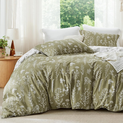 Floral Comforter Set – Stylish and Cozy Bedding with Cute Floral Pattern for a Beautiful Bedroom Makeover