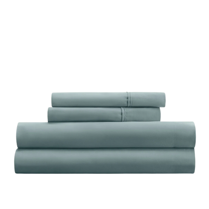 Ocean Deep Pocket Microfiber Sheet Set – 4-Piece Soft, Wrinkle-Free Bedding with Pillowcases