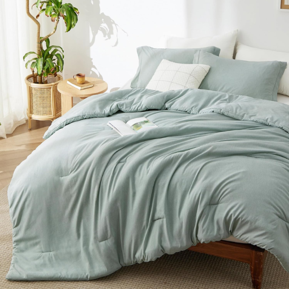 All-Season Comforter Set – Reversible Cooling & Warmth Bed Set for Ultimate Comfort Year-Round