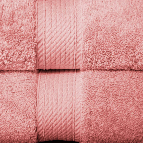 Luxury Dust Rose Egyptian Cotton 3-Piece Towel Set – 800 GSM Plush and Highly Absorbent Bath Towels