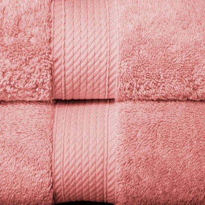 Luxury Dust Rose Egyptian Cotton 3-Piece Towel Set – 800 GSM Plush and Highly Absorbent Bath Towels