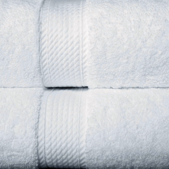 Luxury White Egyptian Cotton 3-Piece Towel Set – 800 GSM Plush and Highly Absorbent Bath Towels