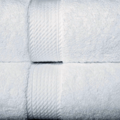 Luxury White Egyptian Cotton 3-Piece Towel Set – 800 GSM Plush and Highly Absorbent Bath Towels