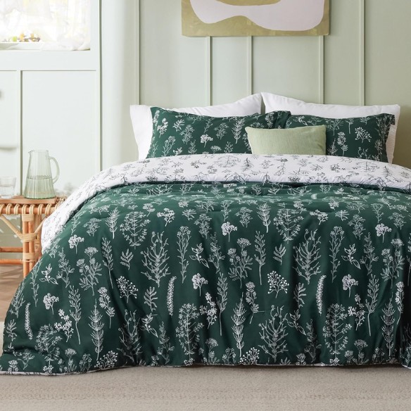 Floral Comforter Set – Stylish and Cozy Bedding with Cute Floral Pattern for a Beautiful Bedroom Makeover