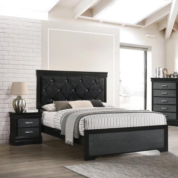 Panel Bedroom Set Special Queen 6-Piece: Timeless Elegance with Bed, Dresser, Mirror, 2 Nightstands, and Chest