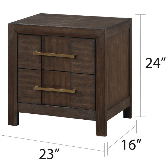Elegant Platform Storage 4-Piece Queen Bedroom Set – Timeless Design with Modern Functionality, Includes Bed, Dresser, Mirror, and Nightstand