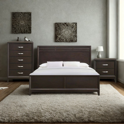 Classic Wooden 3-Piece Twin Bedroom Set – Durable Craftsmanship & Timeless Style