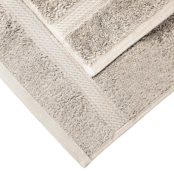 Luxury Greige Egyptian Cotton 3-Piece Towel Set – 800 GSM Plush and Highly Absorbent Bath Towels
