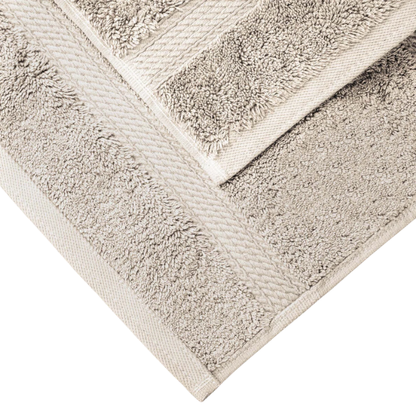 Luxury Greige Egyptian Cotton 3-Piece Towel Set – 800 GSM Plush and Highly Absorbent Bath Towels