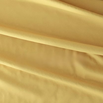 Yellow Deep Pocket Microfiber Sheet Set – 4-Piece Soft, Wrinkle-Free Bedding with Pillowcases