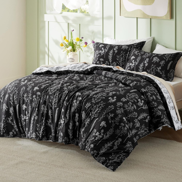 Floral Comforter Set – Stylish and Cozy Bedding with Cute Floral Pattern for a Beautiful Bedroom Makeover