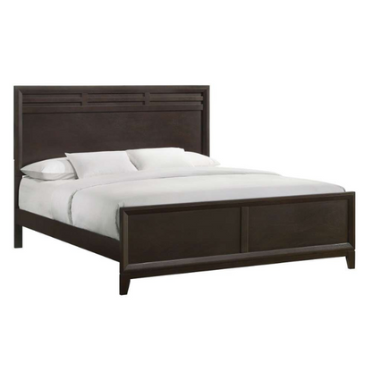Modern Black 5-Piece Full Double Size Bedroom Set – Sleek Design with Sturdy Construction and Elegant Finishes