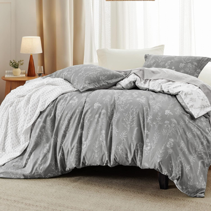 Floral Comforter Set – Stylish and Cozy Bedding with Cute Floral Pattern for a Beautiful Bedroom Makeover