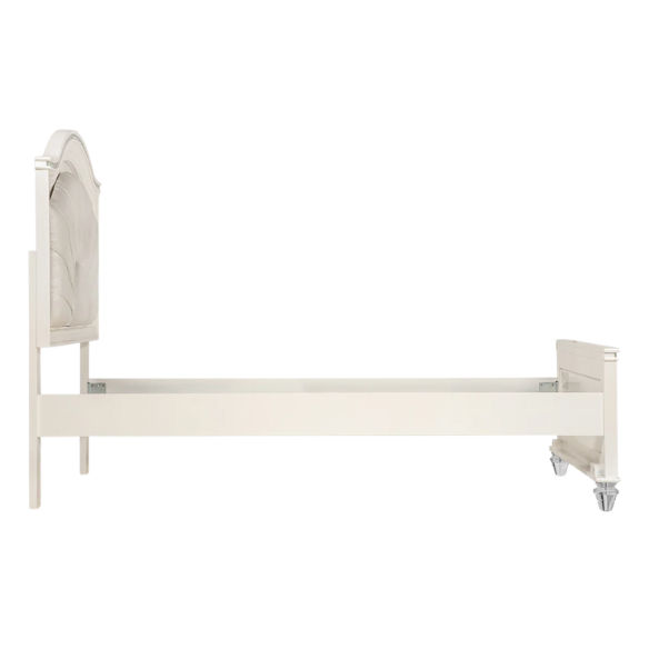 Elegant Pearl White 3-Piece Twin Bedroom Set – Timeless Beauty & Sophisticated Design