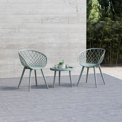 Mid-Century Modern Dining Chairs (Set of 2) – Comfortable Seat with Sturdy Metal Legs for Dining or Extra Seating