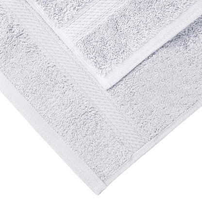 Luxury White Egyptian Cotton 3-Piece Towel Set – 800 GSM Plush and Highly Absorbent Bath Towels