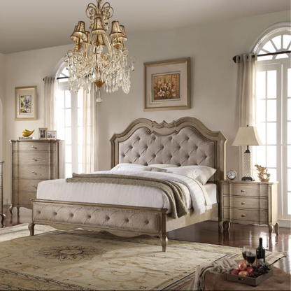 Elegant Upholstered Standard Configurable Bedroom Set –  Designed with Luxurious Upholstery for a Sophisticated and Comfortable Bedroom Retreat