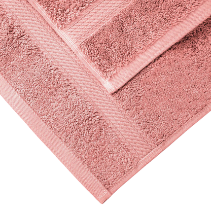 Luxury Dust Rose Egyptian Cotton 3-Piece Towel Set – 800 GSM Plush and Highly Absorbent Bath Towels