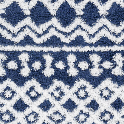 Soft Cozy Woven Shag Bohemian Tribal Area Rug